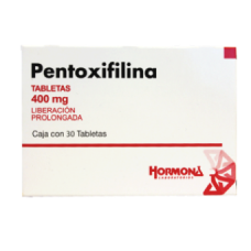 PENTOXIFILINA TAB 400 MG C/30 TABLETAS (HORMONA)		