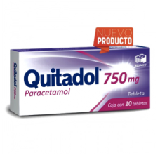 QUITADOL 10 TAB 750 MG