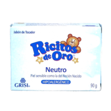 JABON RICITOS DE ORO NEUTRO 1 PZAS 90 G