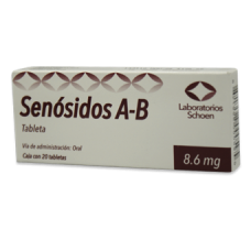 SENOSIDOS A-B 20 TAB 8.6 MG