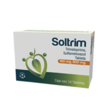 SOLTRIM F 14 TAB 160/800 MG (ADULTO)