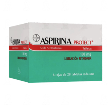 ASPIRINA PROTEC PACK C/6 CAJAS 28 TAB C/U