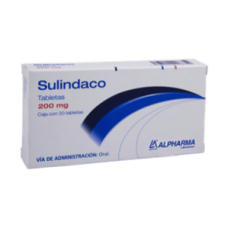 SULINDACO 20 TAB 200 MG