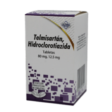 TELMISARTAN, HIDROCLO 14 TAB 80/12.5 MG