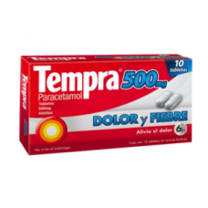 TEMPRA 10 TAB 500 MG