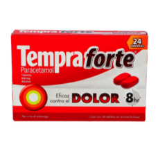 TEMPRA FORTE 650 MG TAB C/24