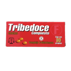 TRIBEDOCE COMPUESTO 30 (GRAGEAS) 50/50/50/1 MG