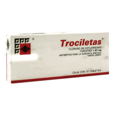 TROCILETAS CEREZA 10 TAB 1.45 MG