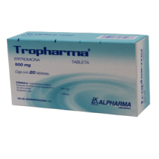 TROPHARMA 20 TAB 500 MG