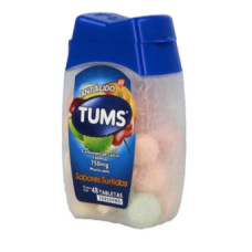 TUMS EXTRA 48 TAB 750 MG