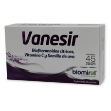 VANESIR TAB 45 FCO 10.80/10/2/500 MG