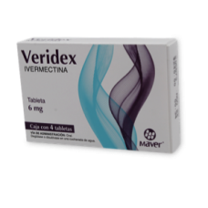 VERIDEX 6MG 4 TABLETAS