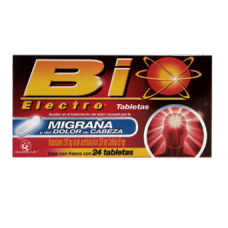 BIO ELECTRO 24 TAB 250/250/65 MG