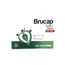 BRUCAP (CAPTOPRIL) 30 TAB 25 MG