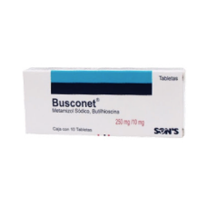 BUSCONET 10 TAB 250/10 MG