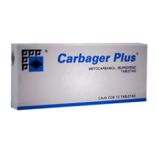 CARBAGER PLUS 10 TAB 300/300 MG