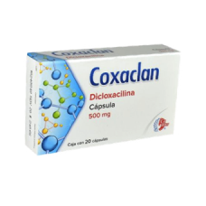 COXACLAN 20 CAPS 500 MG