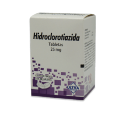 HIDROCLOROTIAZIDA 20 TAB 25 MG