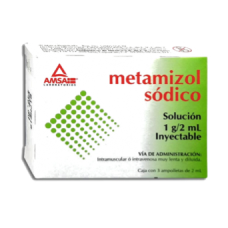 METAMIZOL SODICO G.I. 3 AMP 1G/2 ML