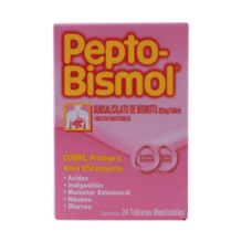 PEPTO-BISMOL TAB CAJITA C/24