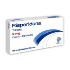 RISPERIDONA 40 TAB 2 MG