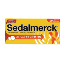 SEDALMERCK 20 TAB 500/50/5 MG