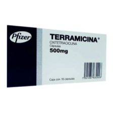 TERRAMICINA 16 CAPS 500 MG