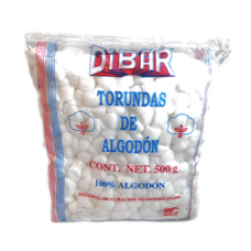 DIBAR ALGODON TORUNDA 500G