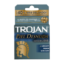 COND TROJAN PIEL DESNUDA TEXT C/3