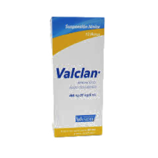 VALCLAN 12H JR 1 SUSP 400/57MG/5/60 ML